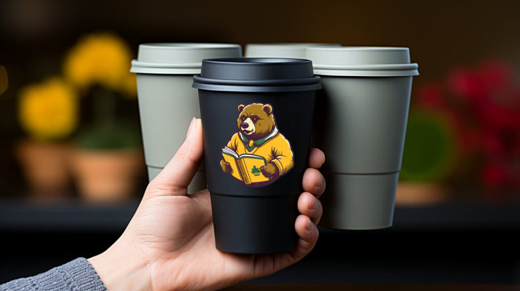 Erklärbär Kaffeebecher
