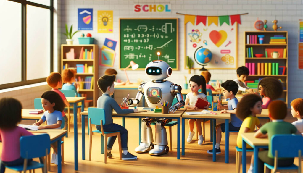 Roboter in der Schule
