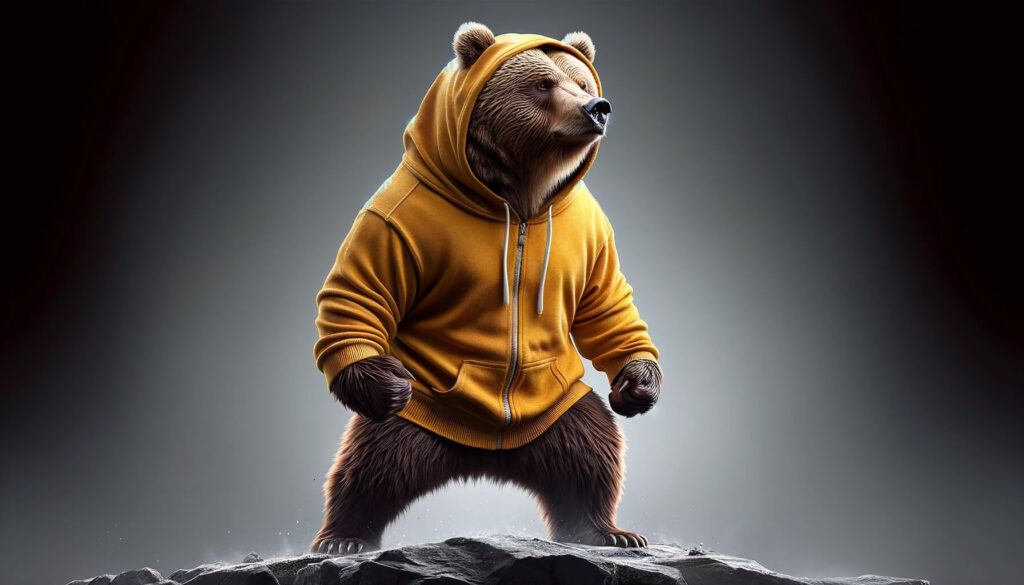 Hochmotivierter Erklärbär