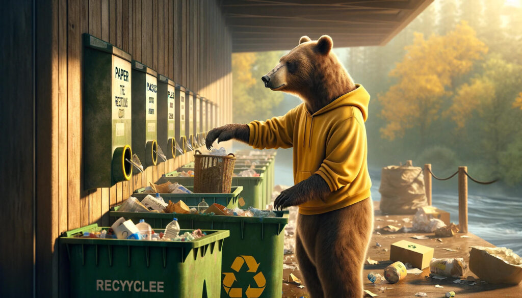 Recycling Kreislauf des L
