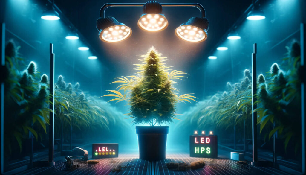 LED oder HPS Licht