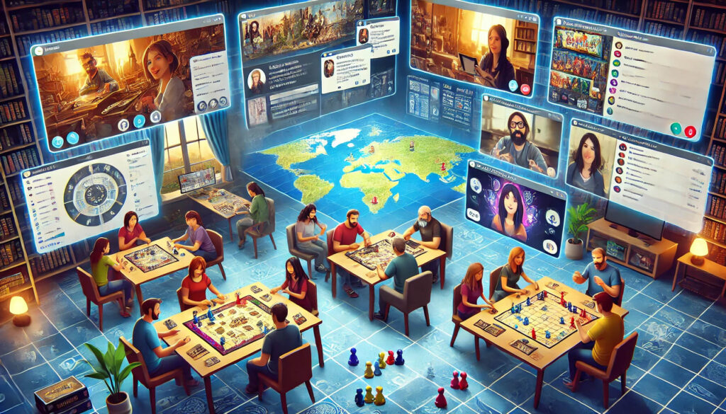 Brettspiel-Communities: Vernetzung im digitalen Raum