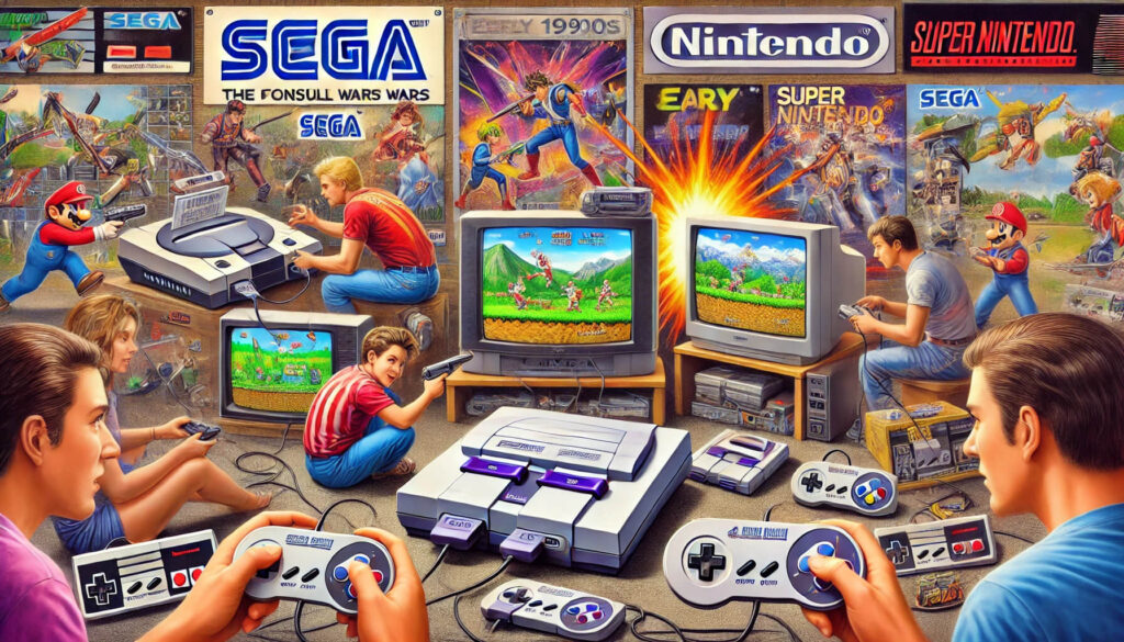 Sega und Nintendo Spielk