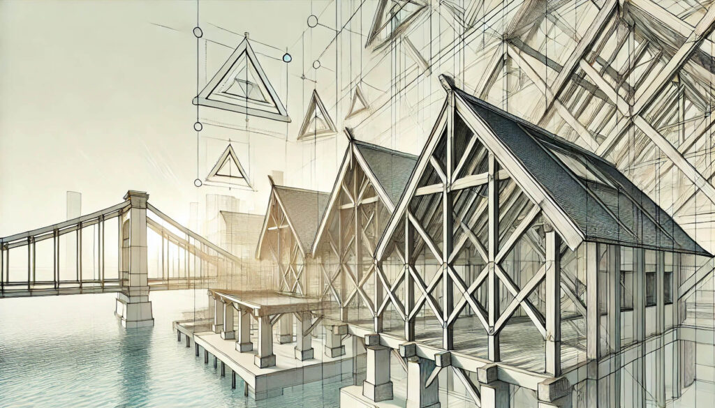 Dreiecke in der Architektur