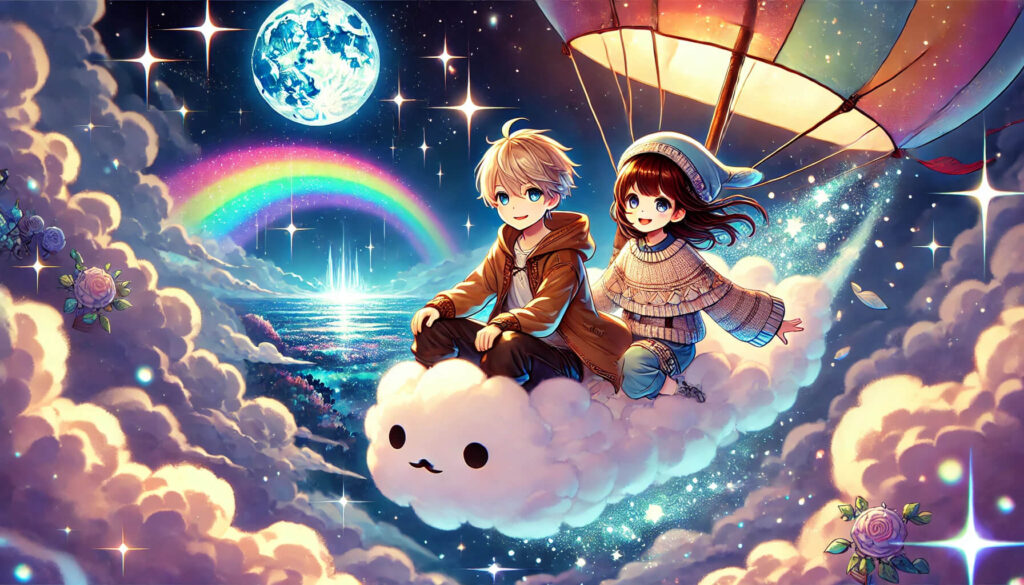 Das Wolkenschiff und die Reise zum Regenbogenland
