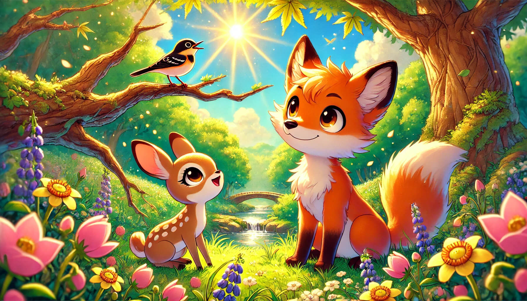 Finn der Fuchs und das Lied des Frühlings