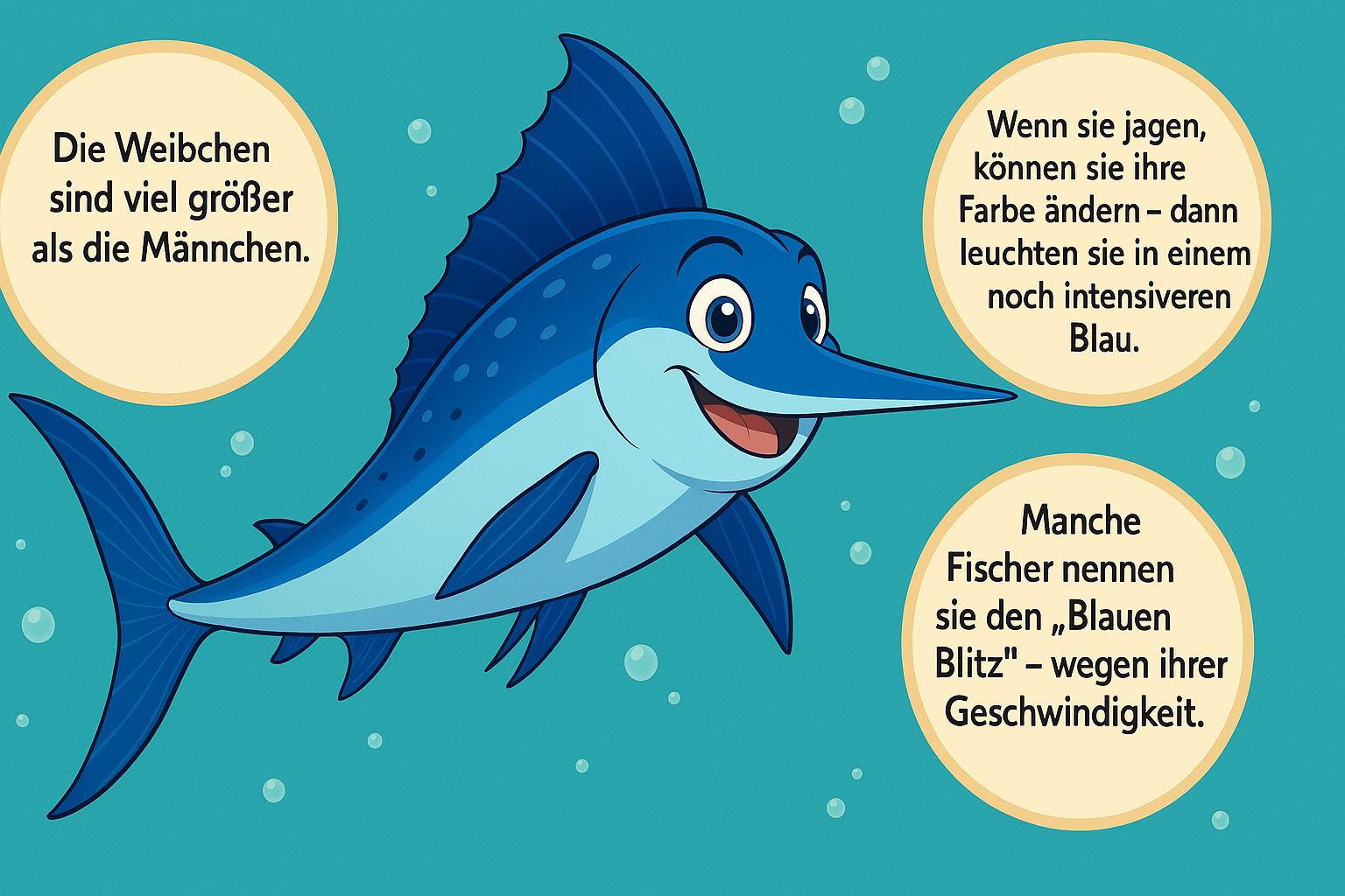 Der blaue Marlin