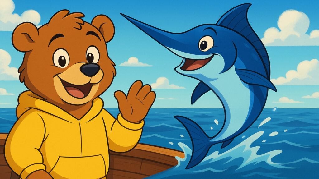 Der blaue Marlin
