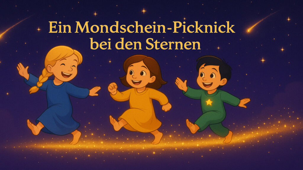 Ein Mondschein-Picknick bei den Sternen