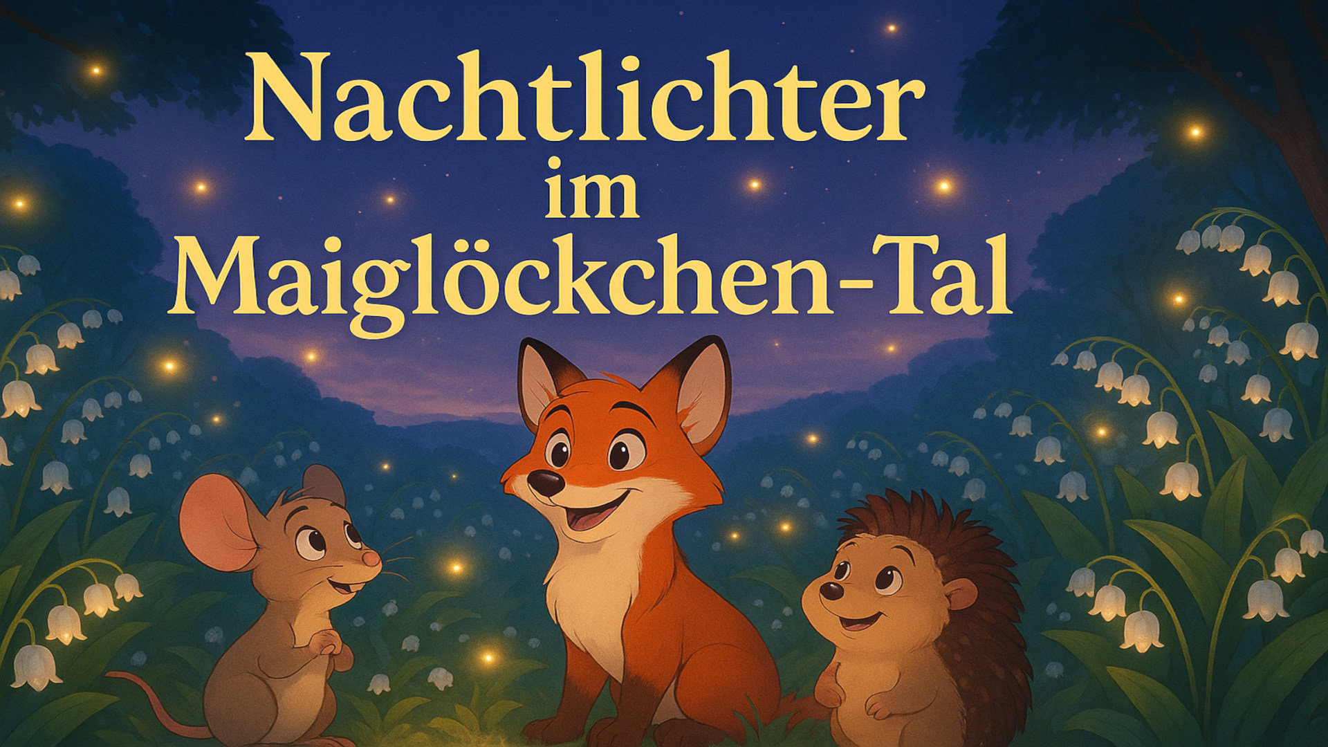 Nachtlichter im Maiglöckchen-Tal