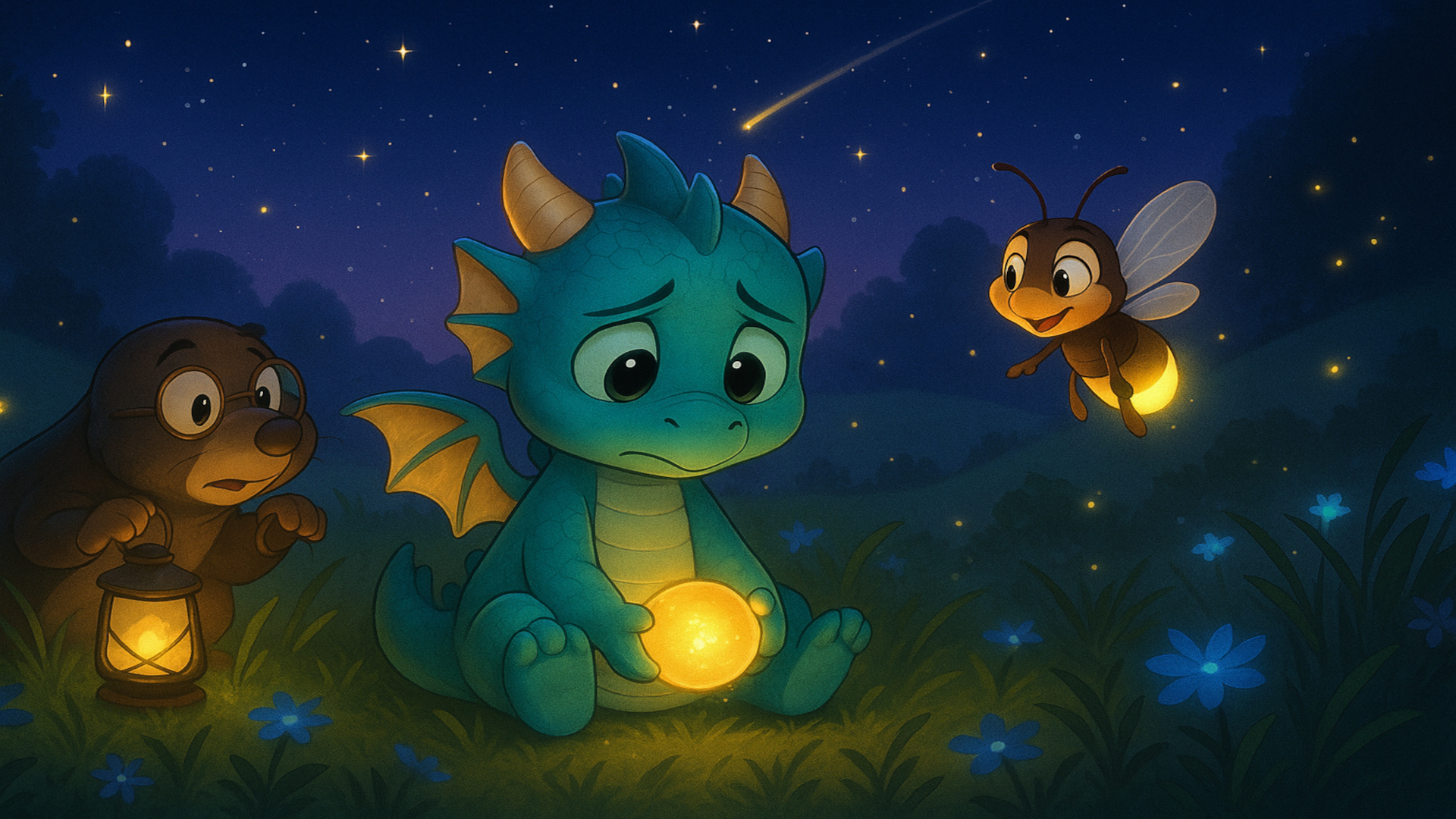 Der winzige Drache und der verlorene Funke