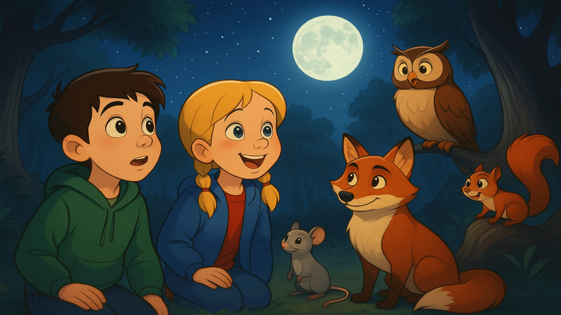 Die Nacht, in der die Tiere sprechen konnten