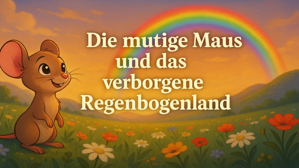 Die mutige Maus und das verborgene Regenbogenland