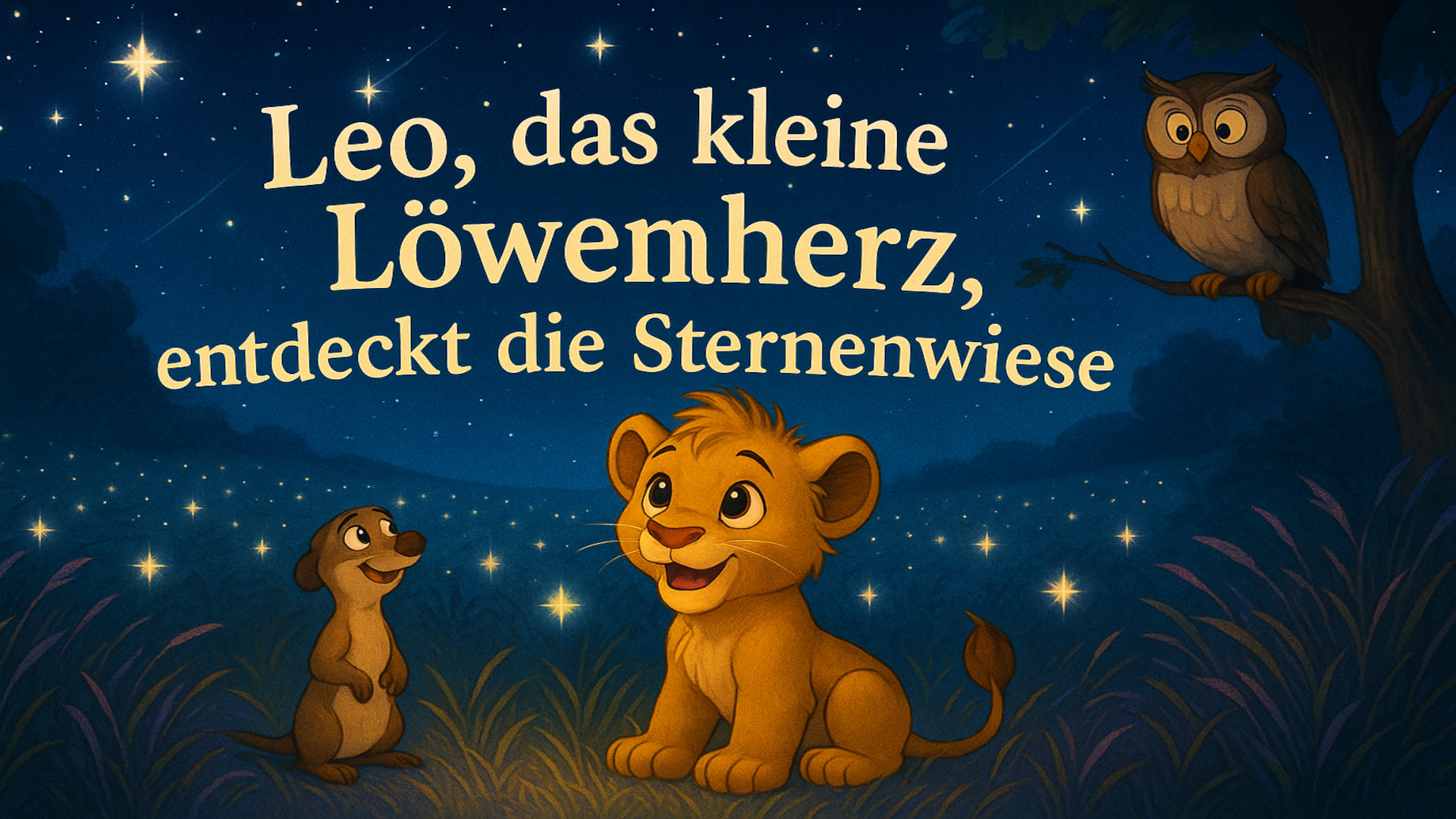 Leo, das kleine Löwenherz, entdeckt die Sternenwiese