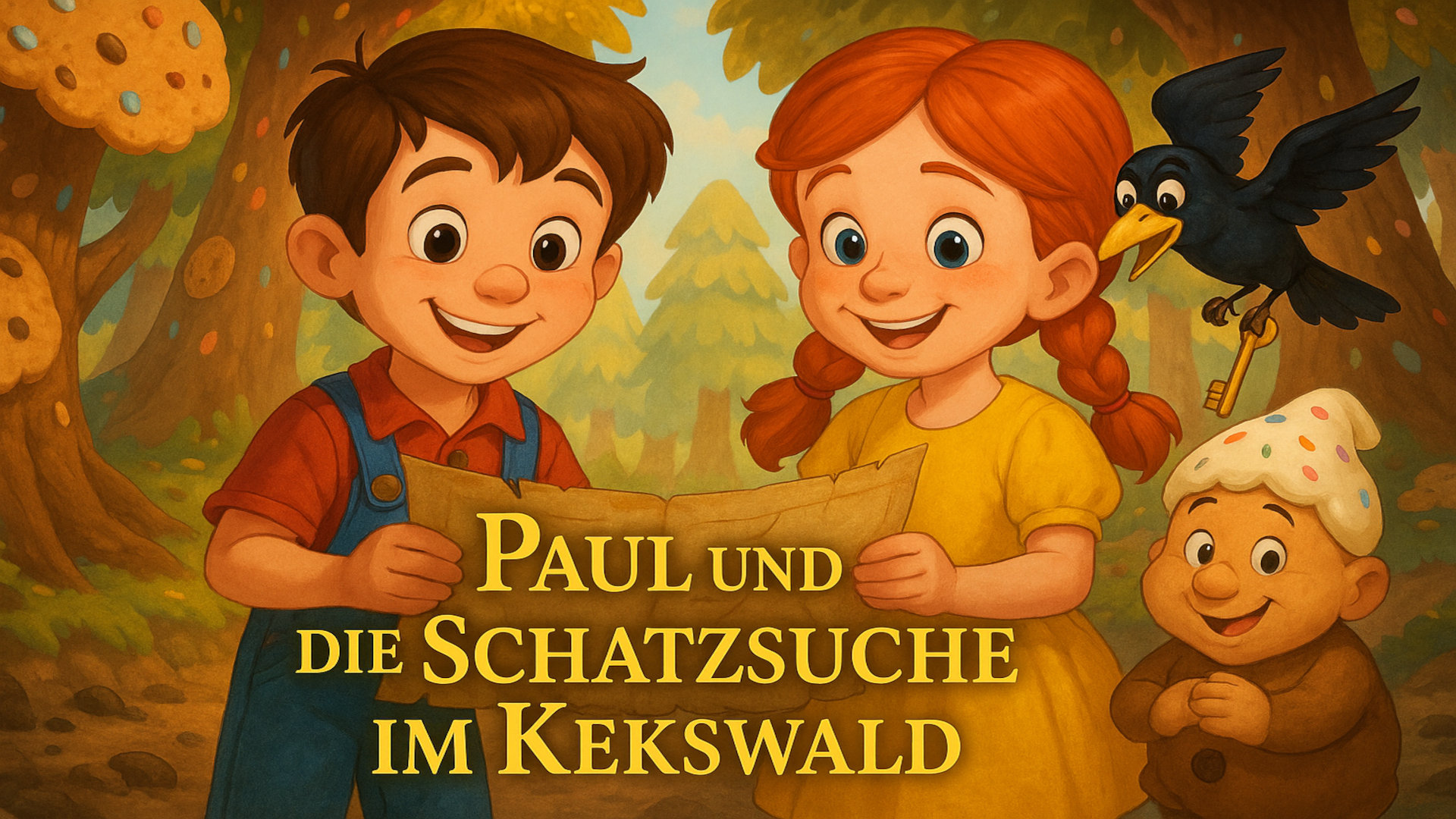 Paul und die Schatzsuche im Kekswald