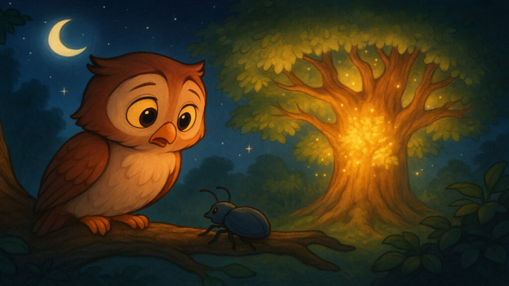 Die kleine Eule Nala und der Zauberbaum