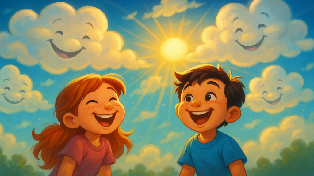 Als die Wolken lachten