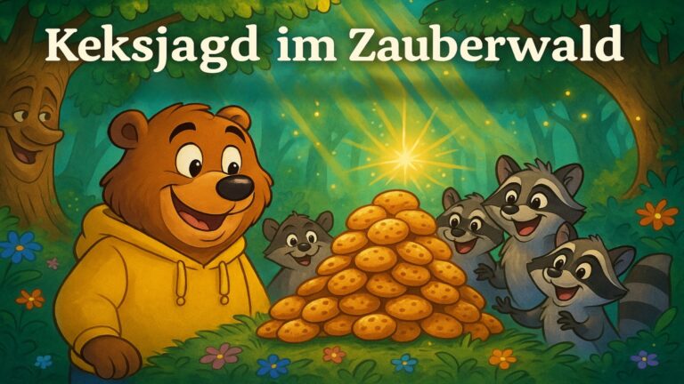 Erklärbär auf Keksjagd im Zauberwald