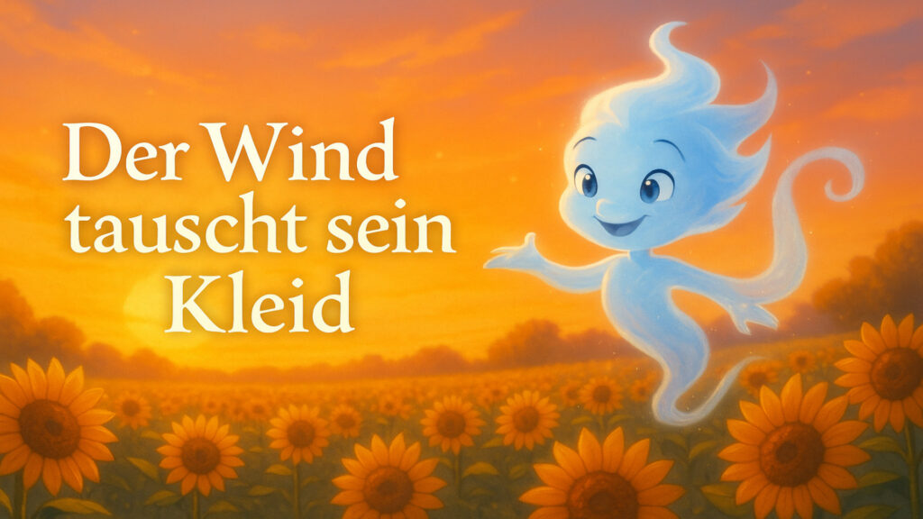 Der Wind tauscht sein Kleid