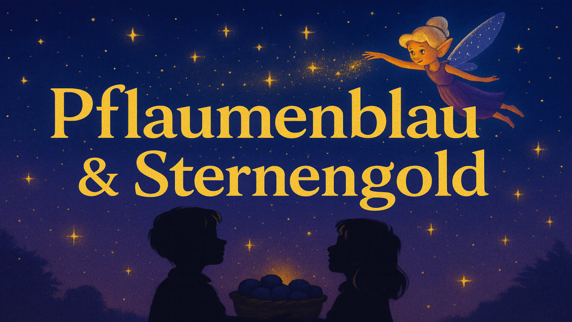 Pflaumenblau & Sternengold