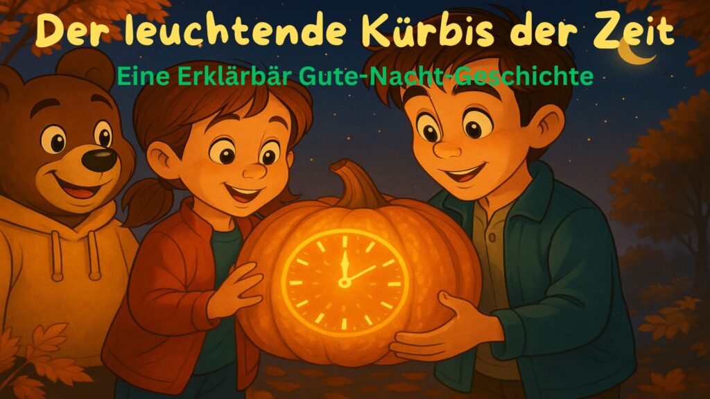 Der leuchtende Kürbis der Zeit