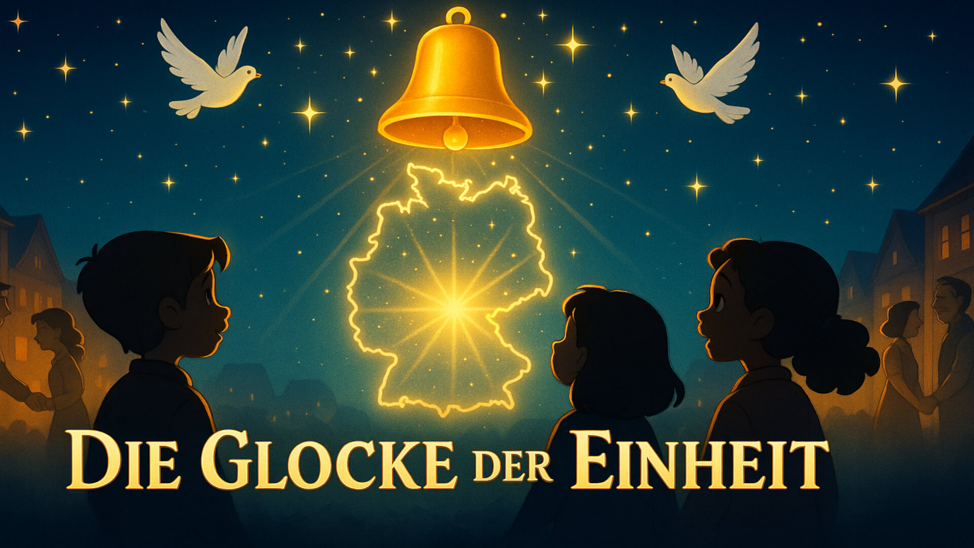 Die Glocke der Einheit – Erklärbär Gutenachtgeschichte