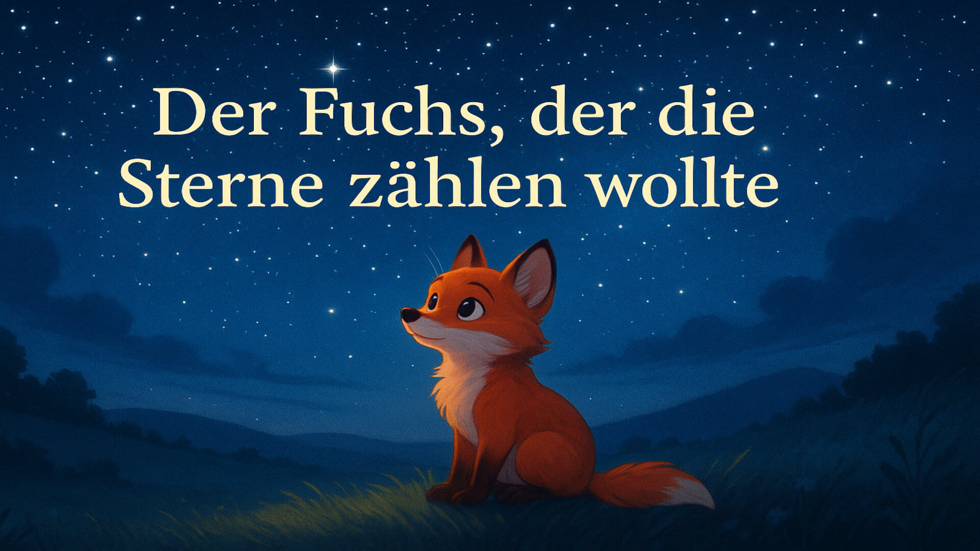 Der Fuchs, der die Sterne zählen wollte