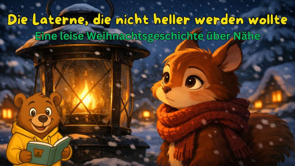 Die Laterne, die nicht heller werden wollte
